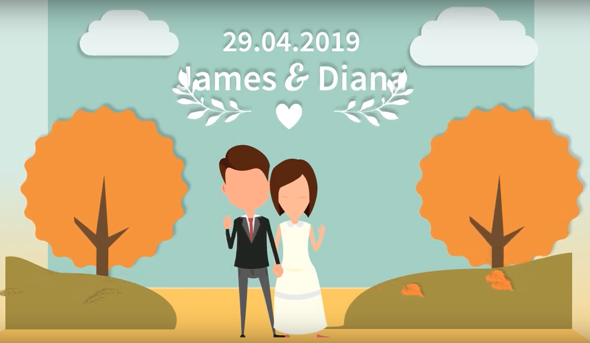 wedding invitation video