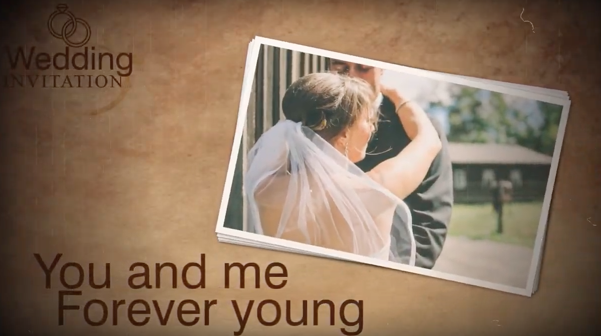 wedding invitation video